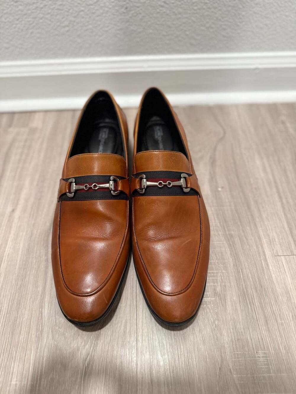Blanco Garcia Leather Bit Loafers Tan Dress Shoes Handmade Men’s 13